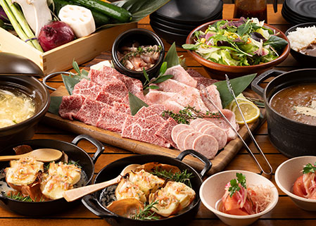 長崎産のお肉や野菜を満喫!カレーやスープは食べ放題