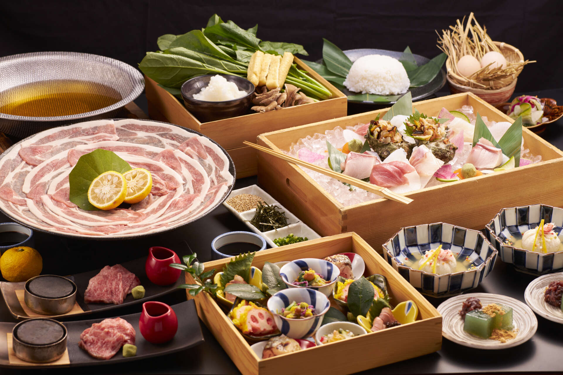 【日帰りディナー・和食コース】季節の味覚を堪能する旬味会席
