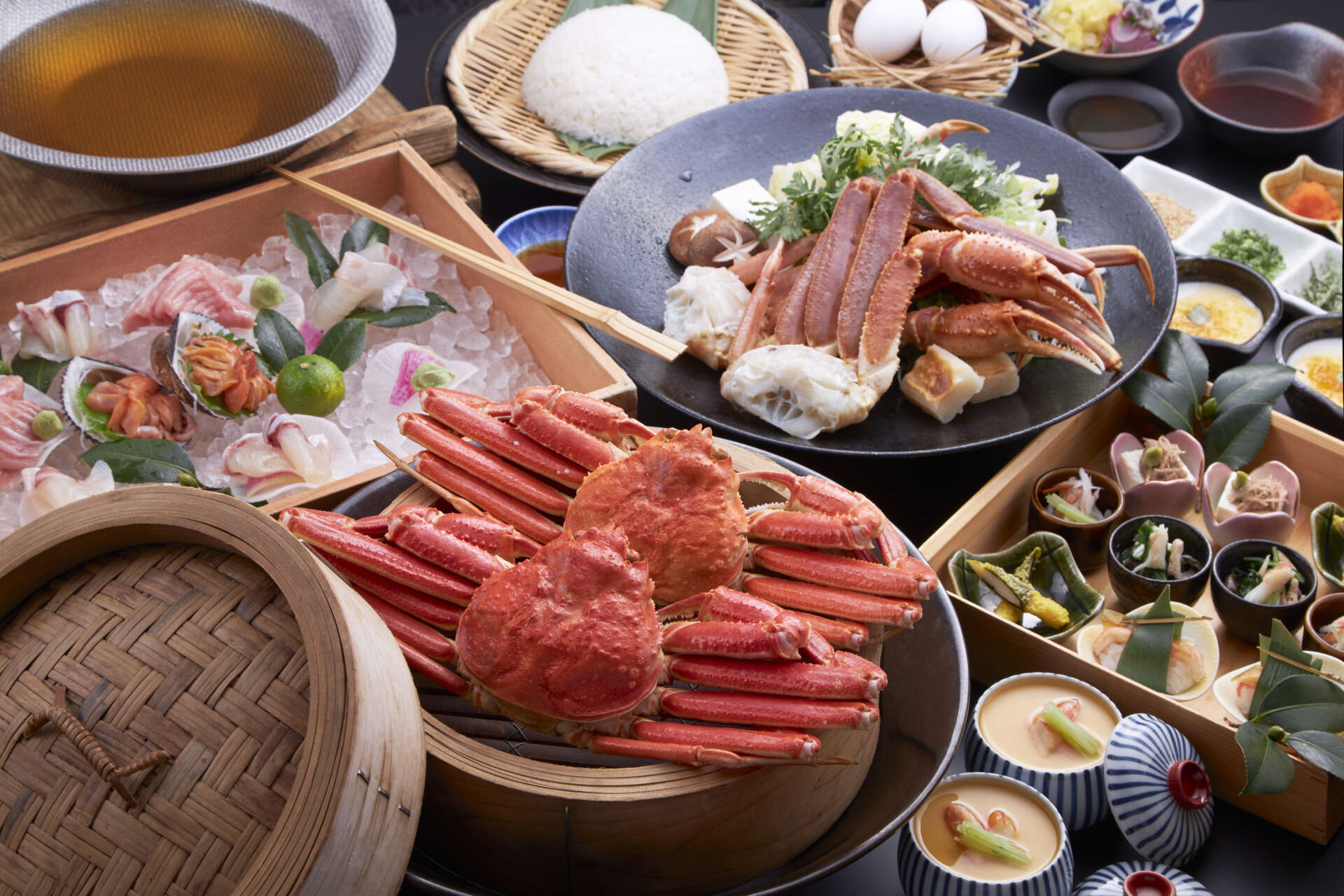 【日帰りディナー・和食コース】季節の味覚を堪能する旬味会席