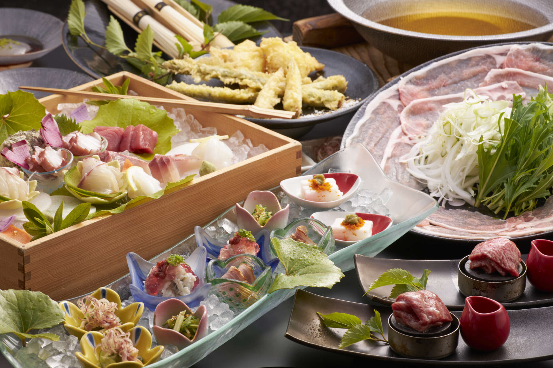 【日帰り・和食コース】季節の味覚を堪能する旬味会席