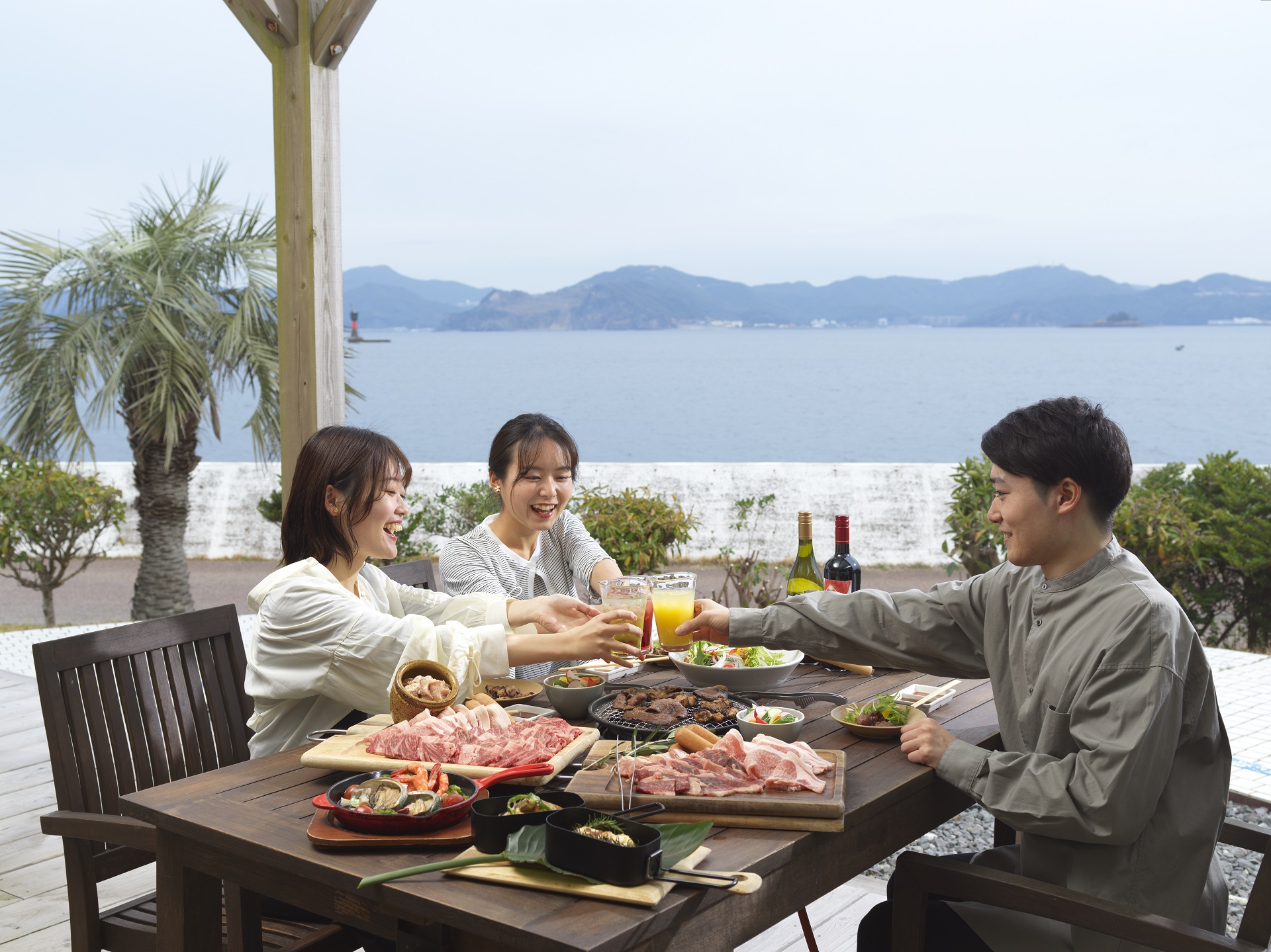 【日帰り】＼今年も登場／ 長崎県産のお肉を堪能！ SEASIDE BBQメニュー
