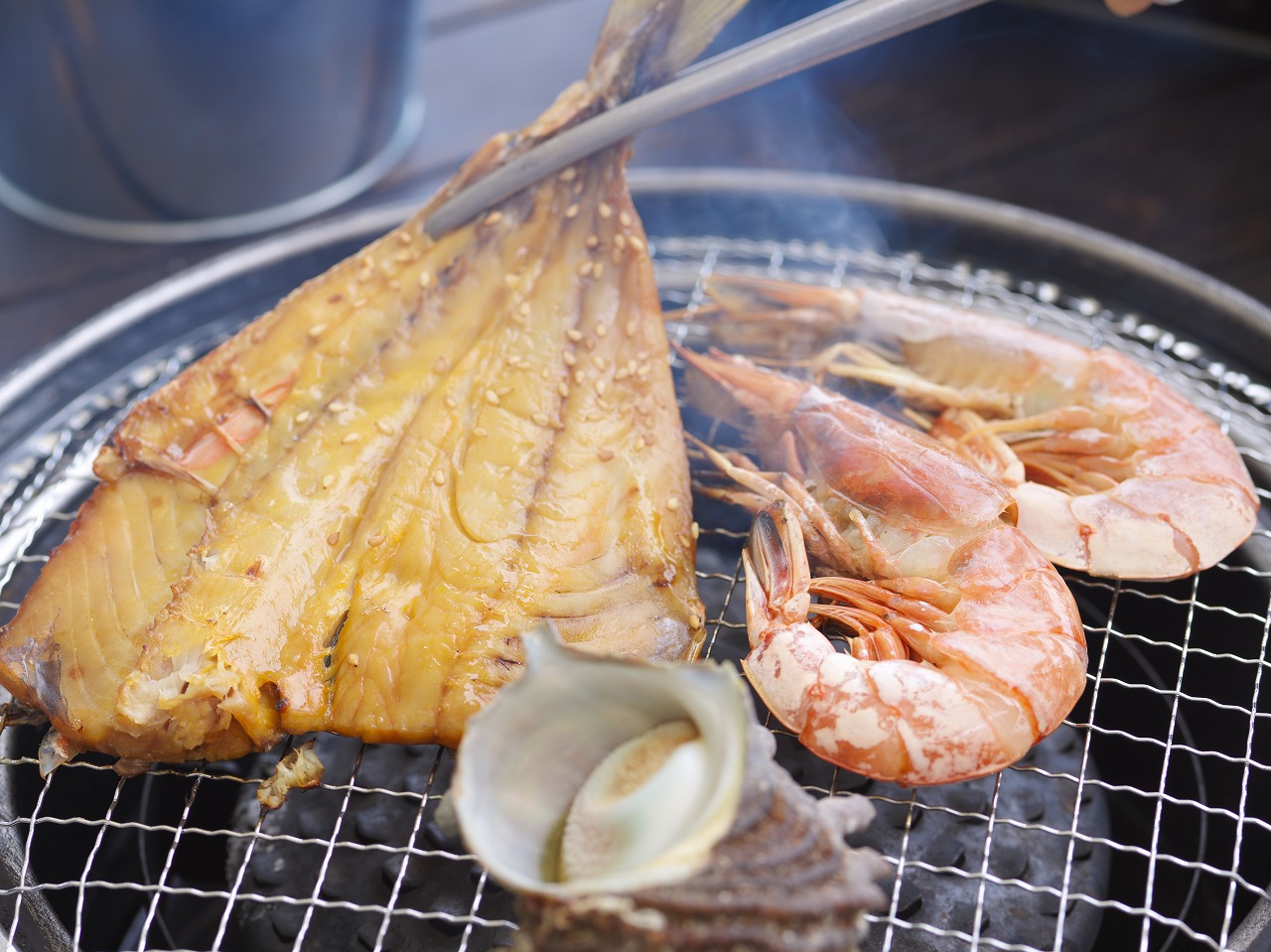 \手ぶらでOK!/ネット予約で気軽に牡蠣小屋ランチ!