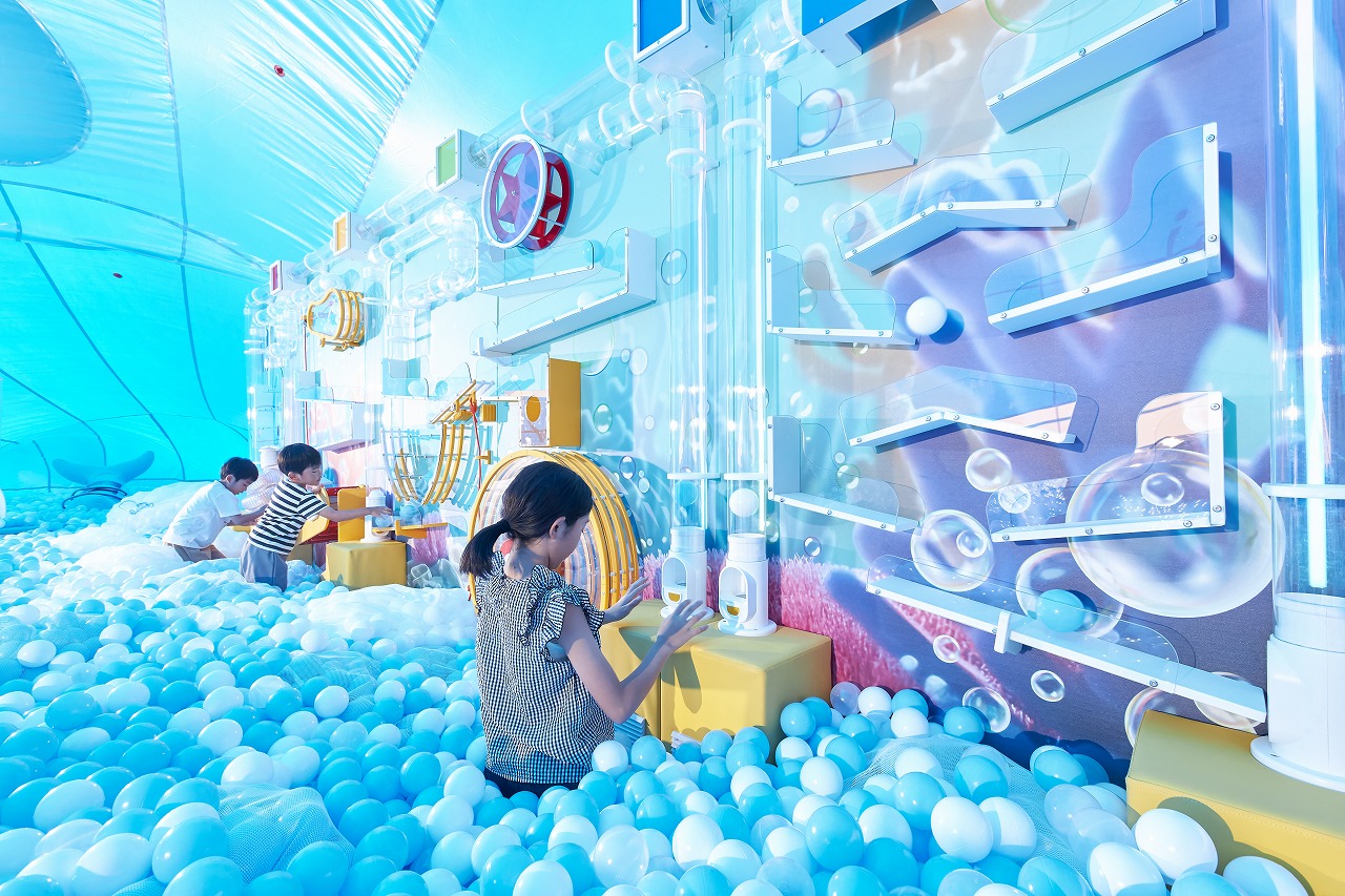 ＼9月7日OPEN！／日本最大級20万個のボールプールテーマパーク「KUJIRA DOME」