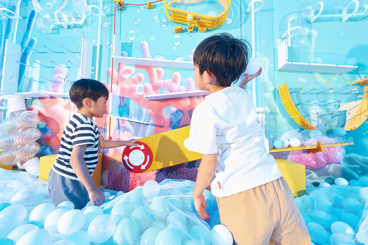 ＼9月7日OPEN！／日本最大級20万個のボールプールテーマパーク「KUJIRA DOME」