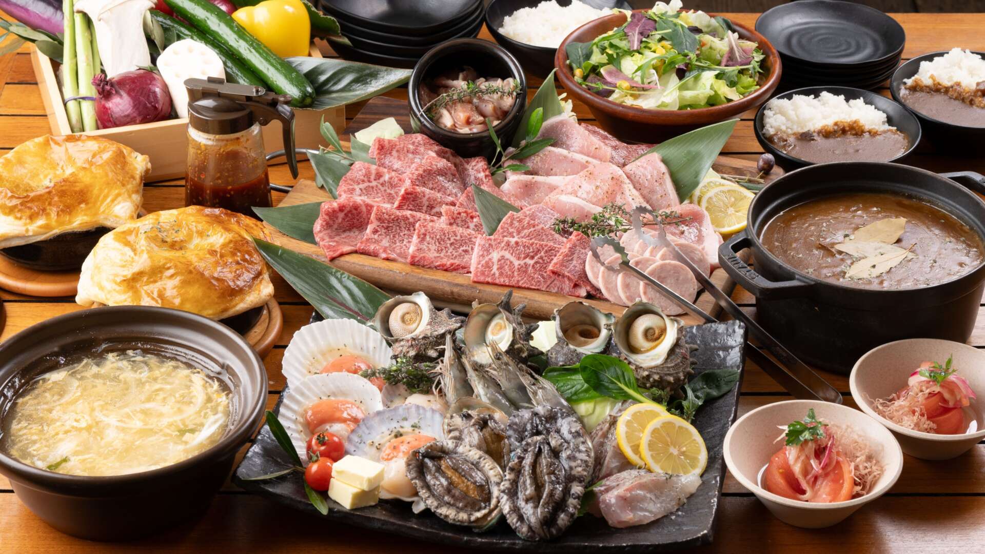 BBQシーン